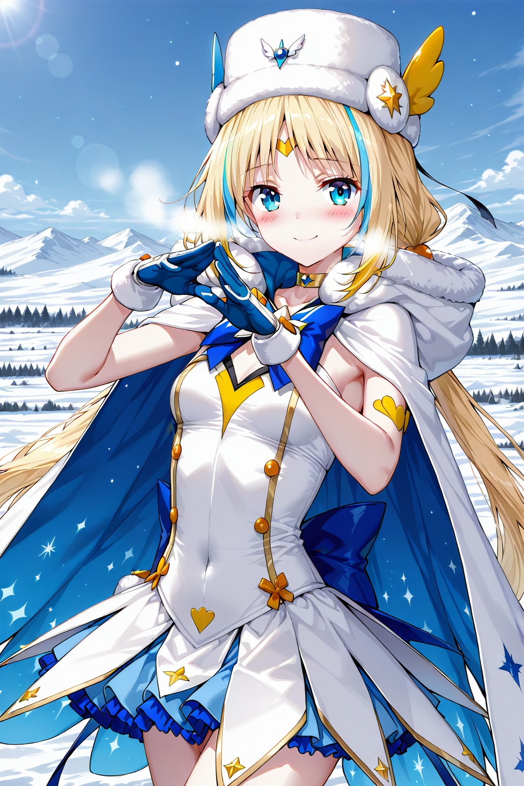 冬の魔法少女 | の人気AIイラスト・グラビア