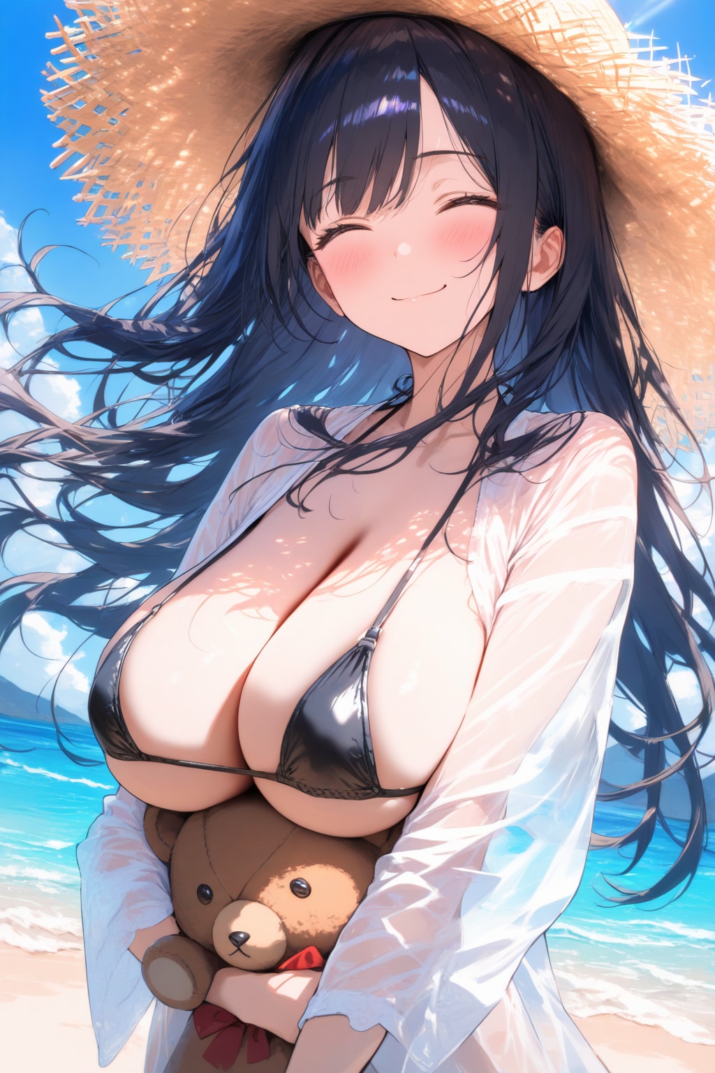海と姫様とテディベア
