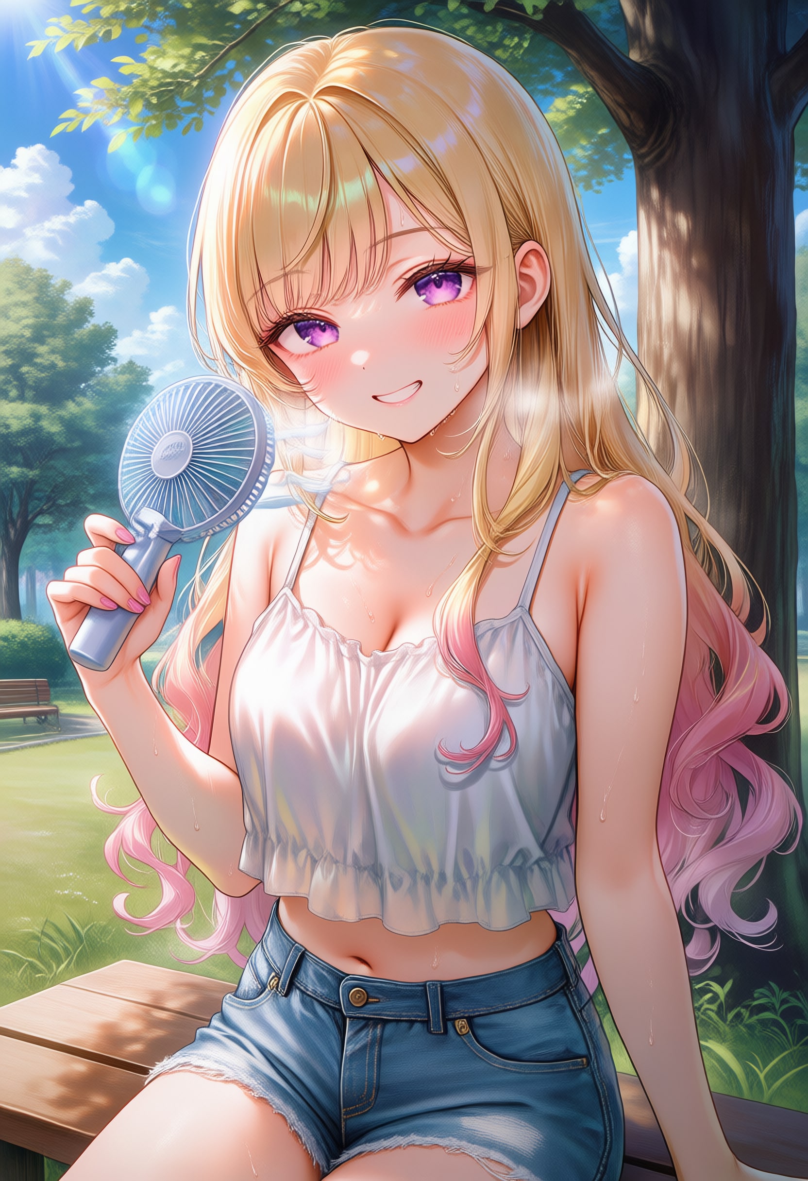 あつ〜い……