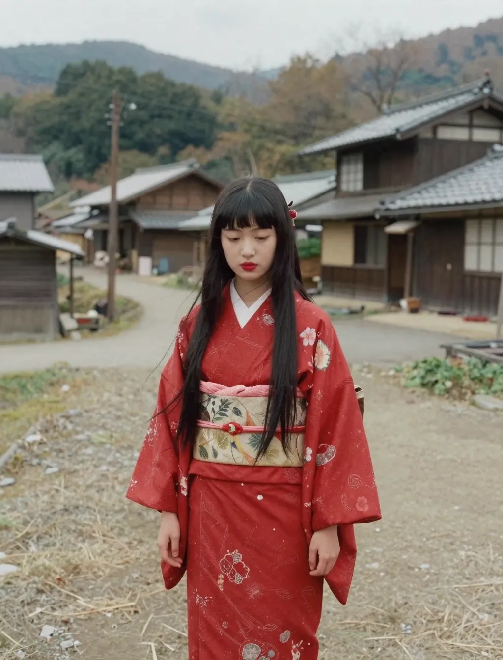 金田一耕助の映画っぽいっ娘（なんか事件が起きるぞ的な。）