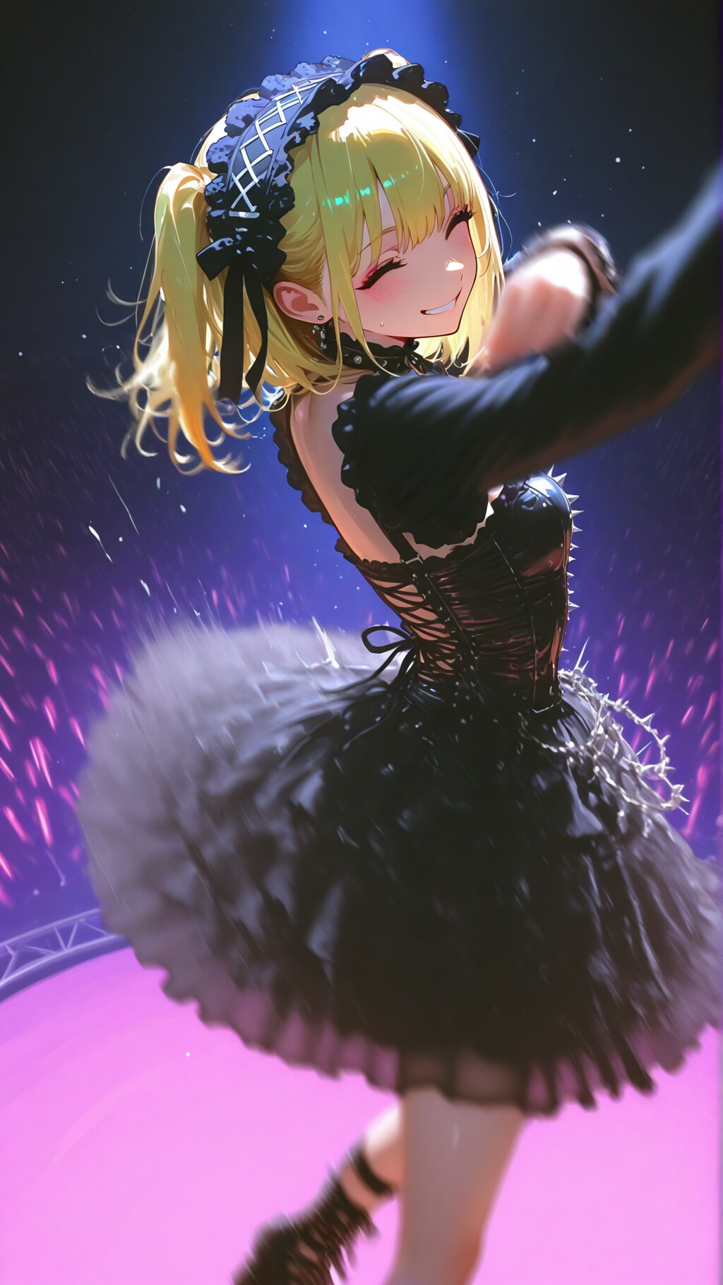 パンクロリーターアイドルのダンス