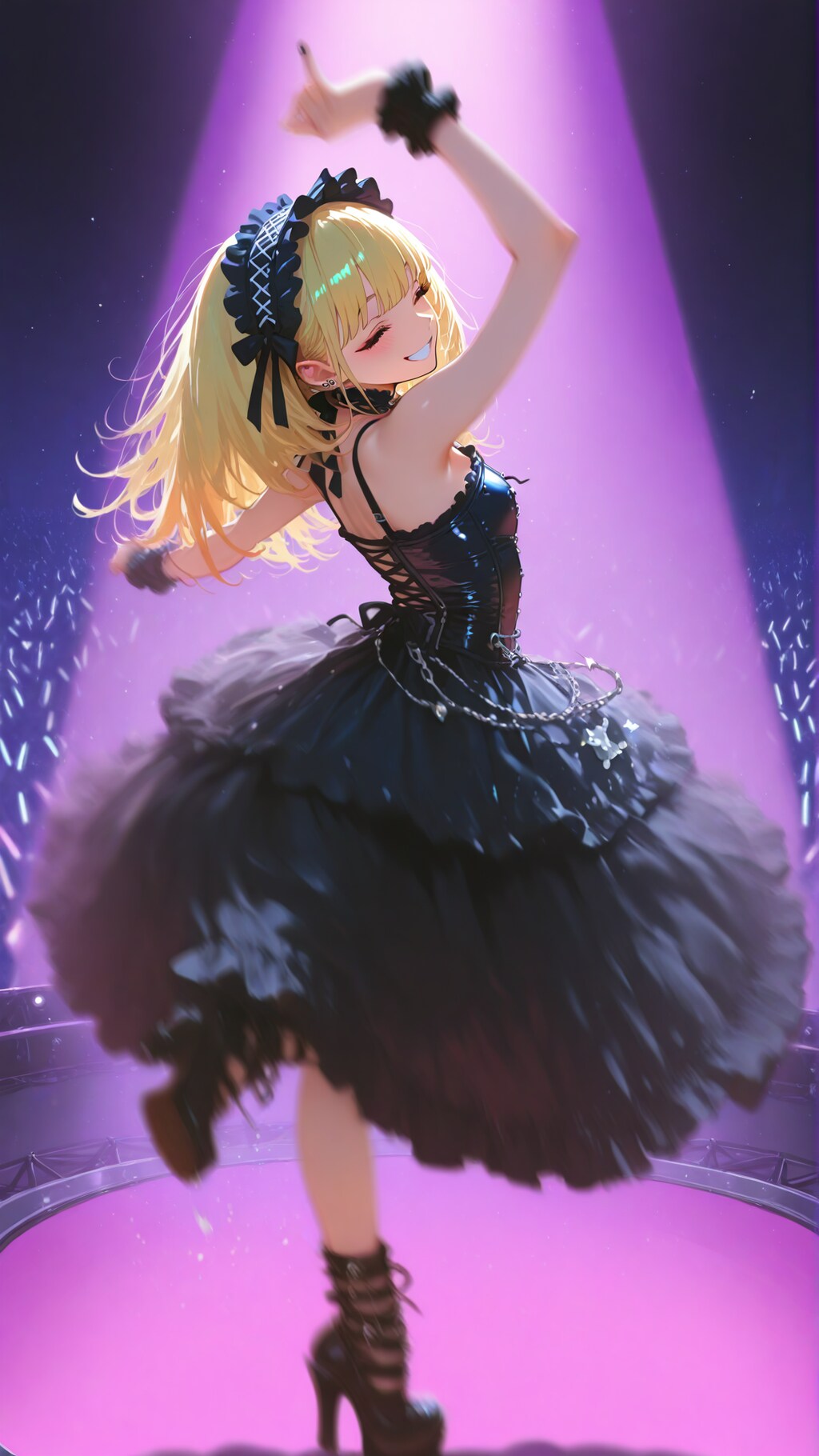 パンクロリーターアイドルのダンス