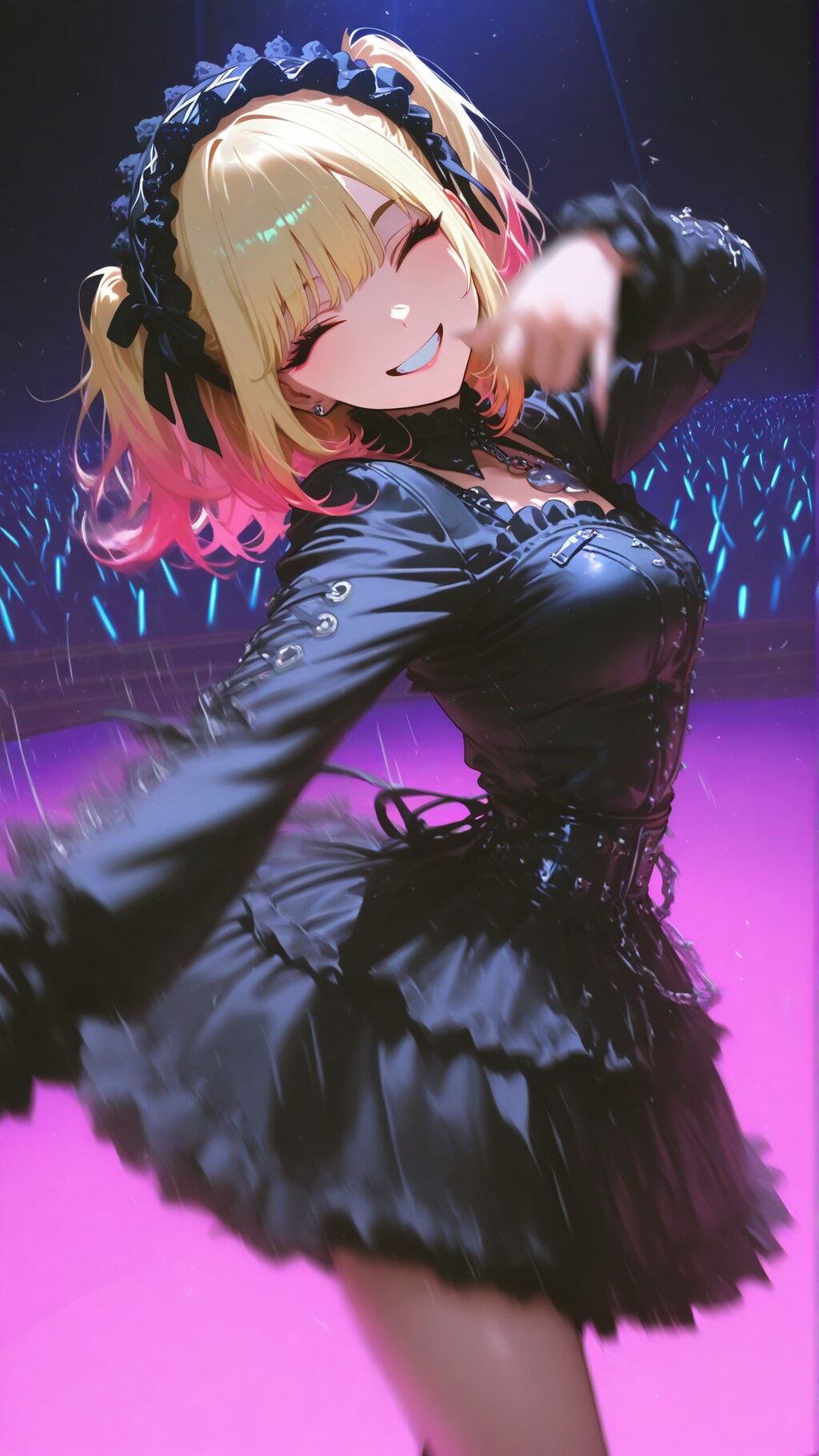 パンクロリーターアイドルのダンス