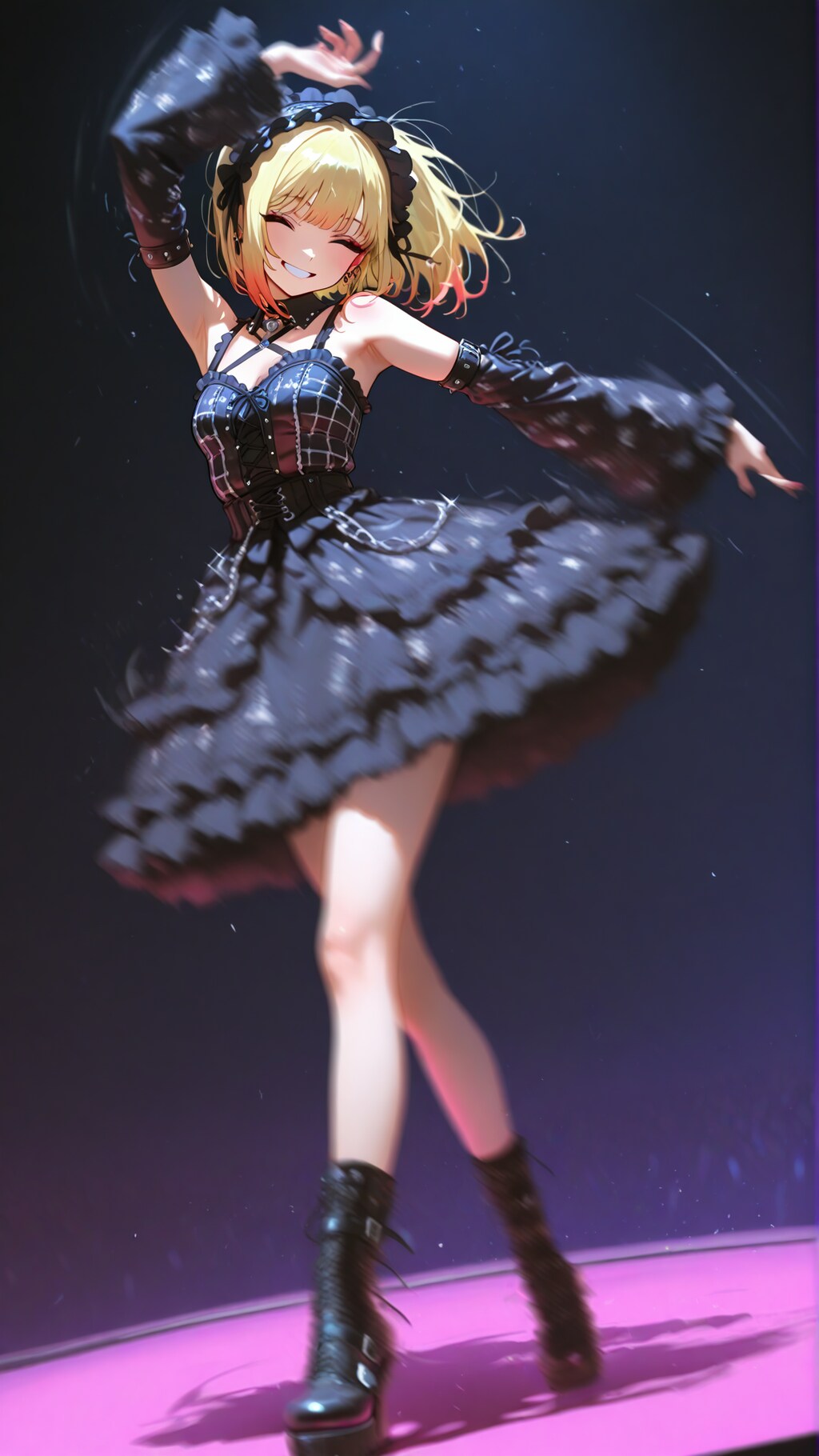 パンクロリーターアイドルのダンス