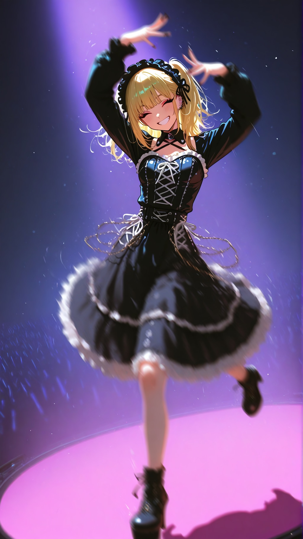 パンクロリーターアイドルのダンス