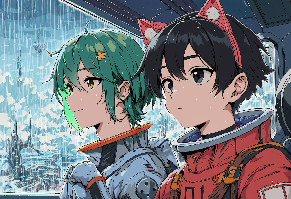 雨の惑星 | の人気AIイラスト・グラビア