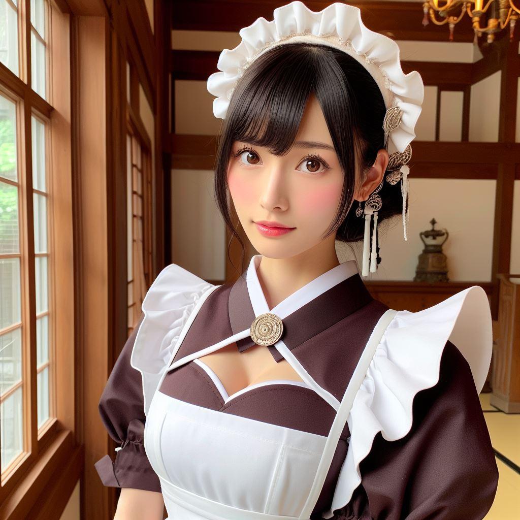 メイド服の影響を受けた唐服