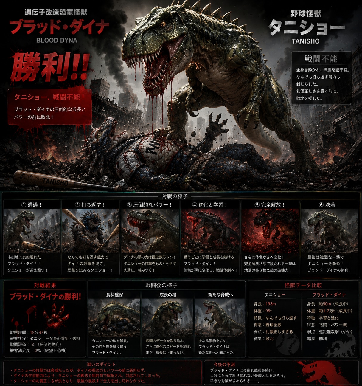 ブラッドダイナ VS タニショー