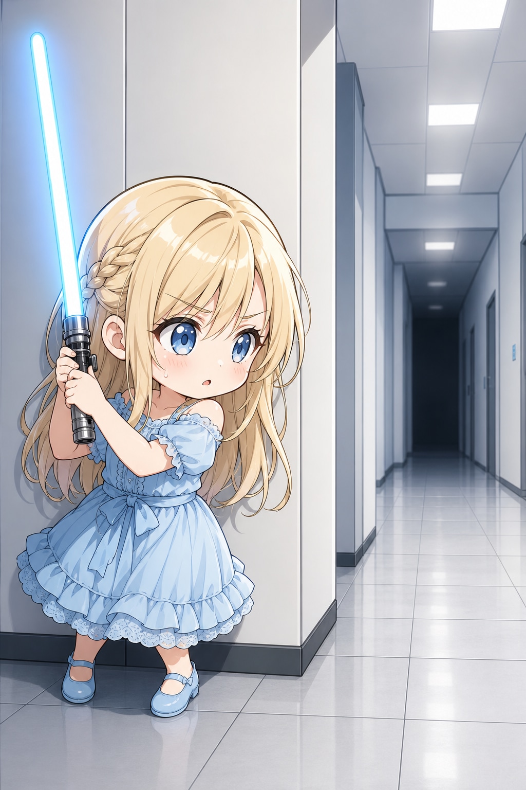 迎え撃つ（ちびキャラ）