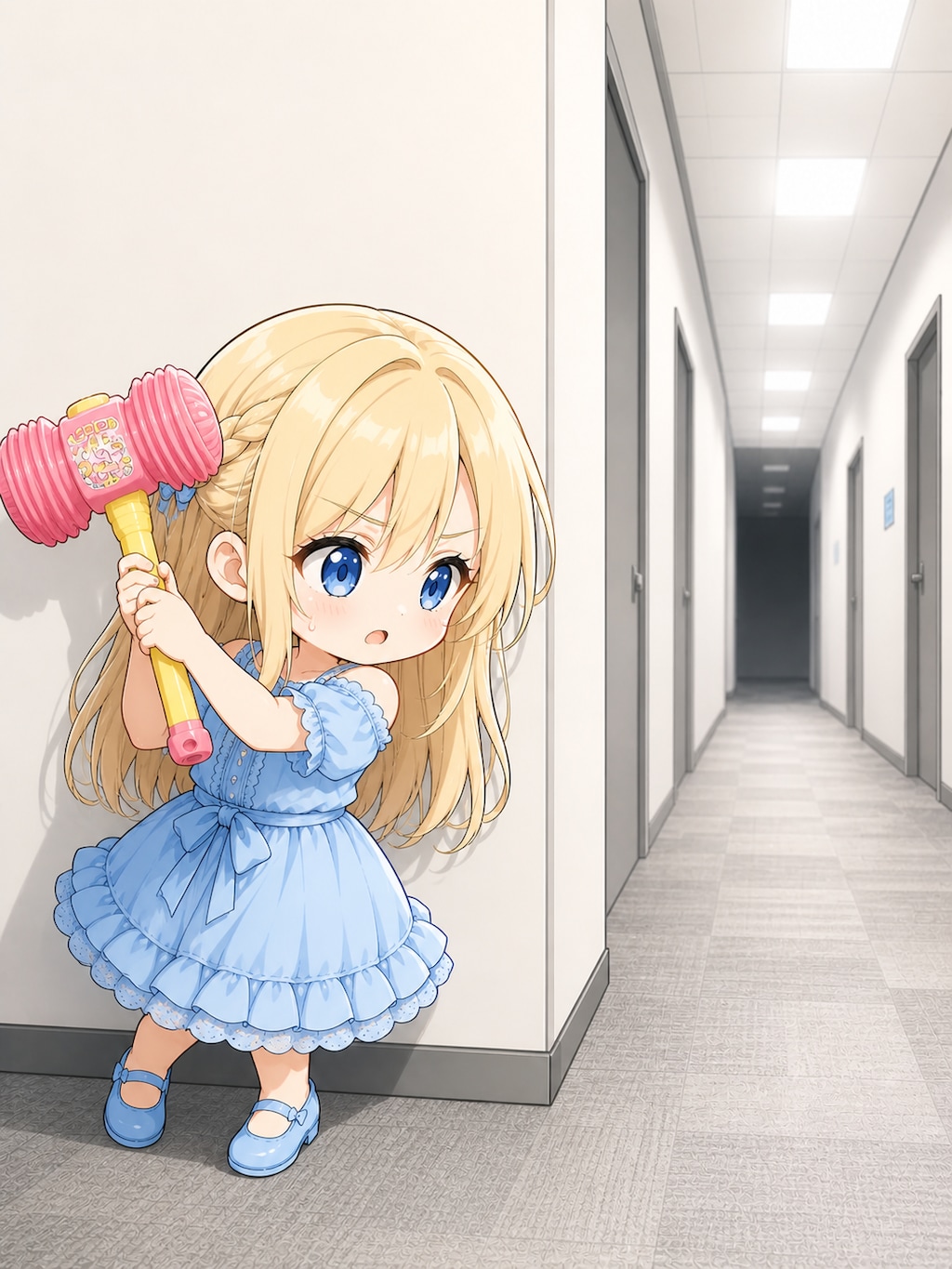 迎え撃つ（ちびキャラ）