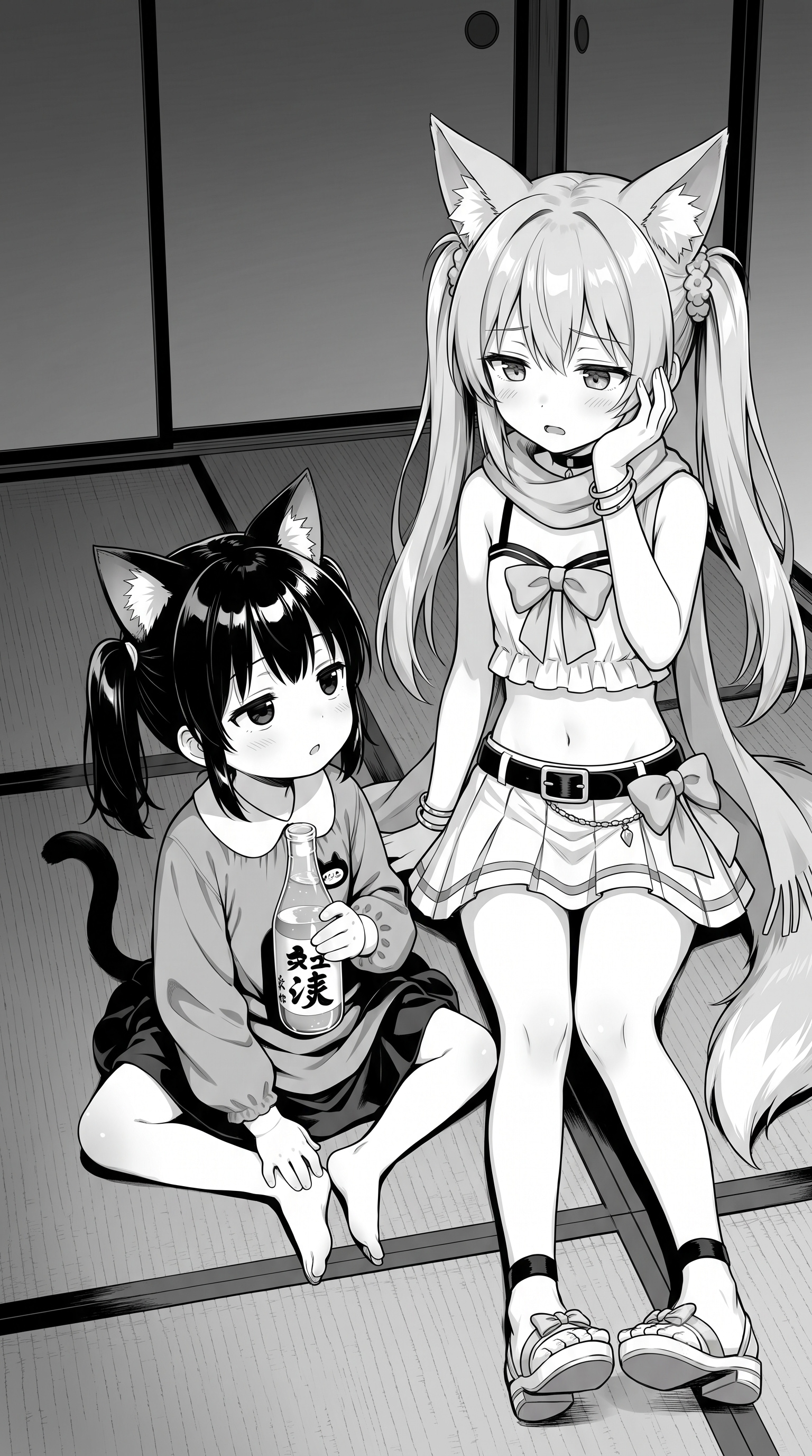 No.074 カラシ猫子月島さん（カラシニコフ月島さん）