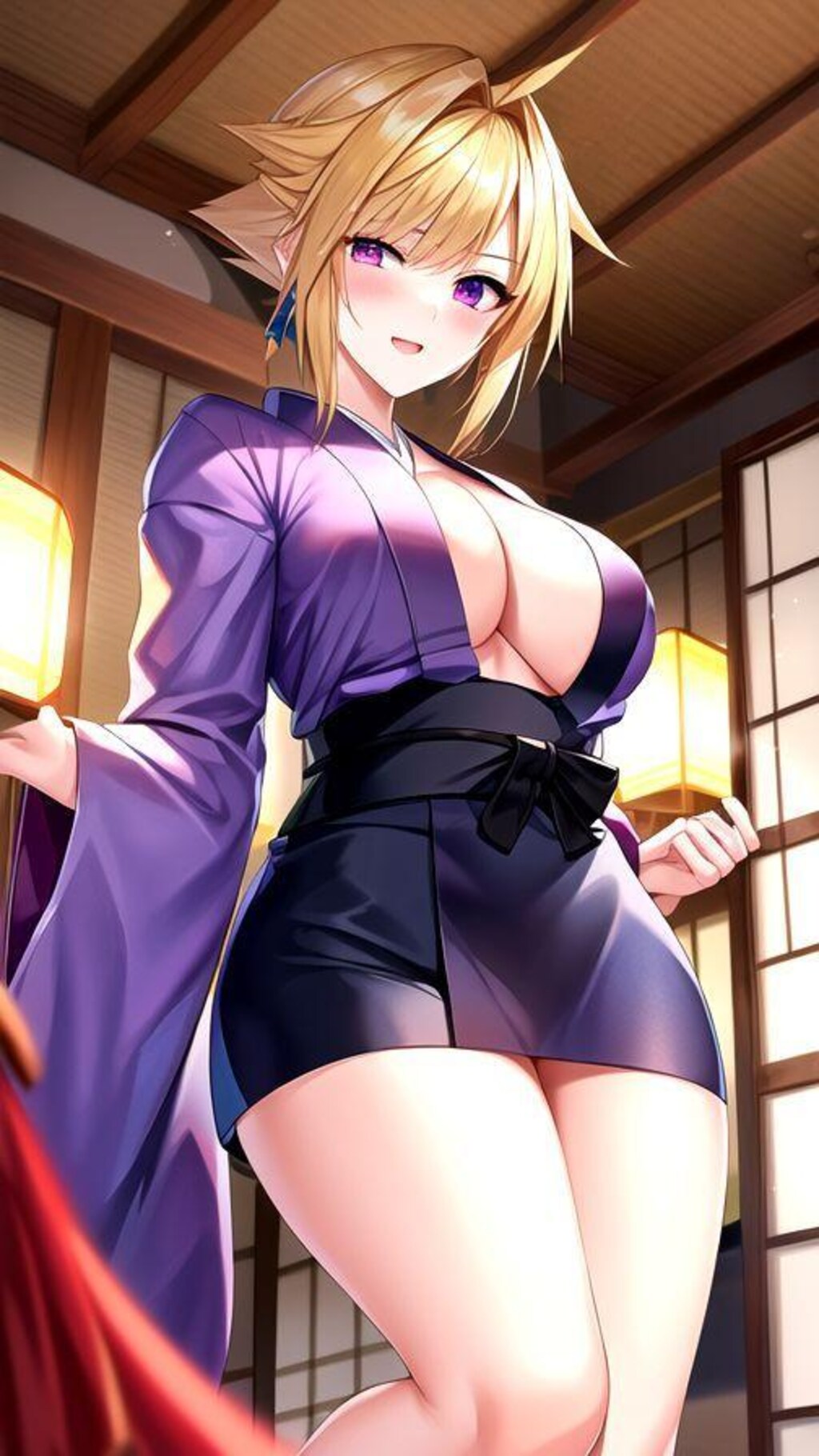 和装のセクシークラちゃんイラスト集