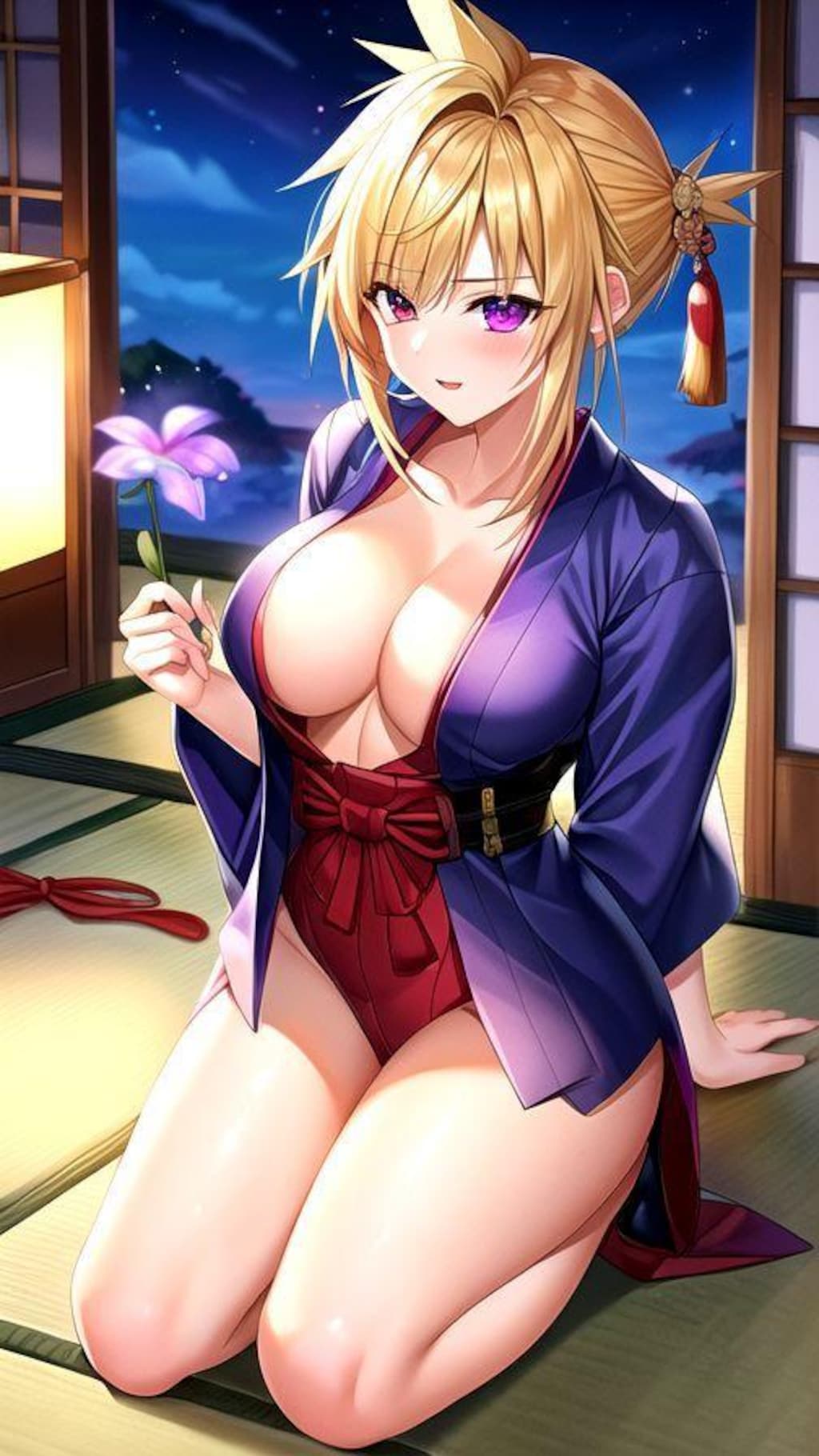 和装のセクシークラちゃんイラスト集