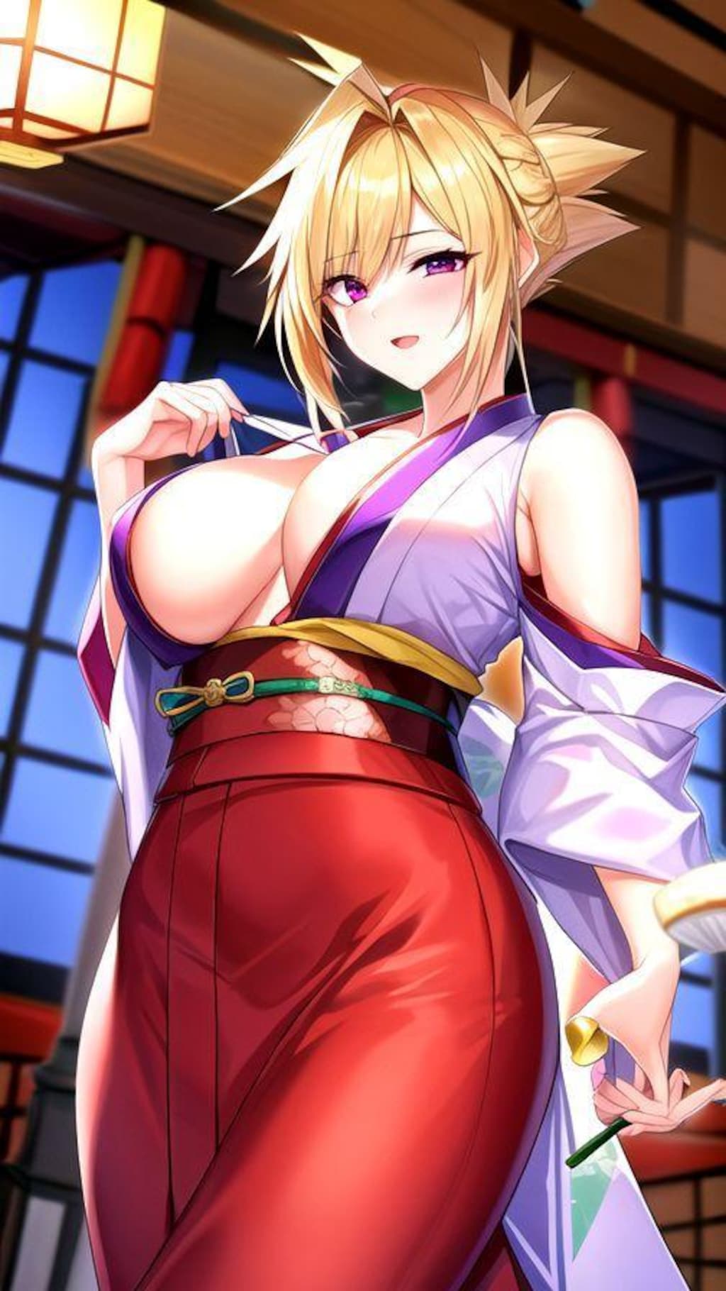 和装のセクシークラちゃんイラスト集