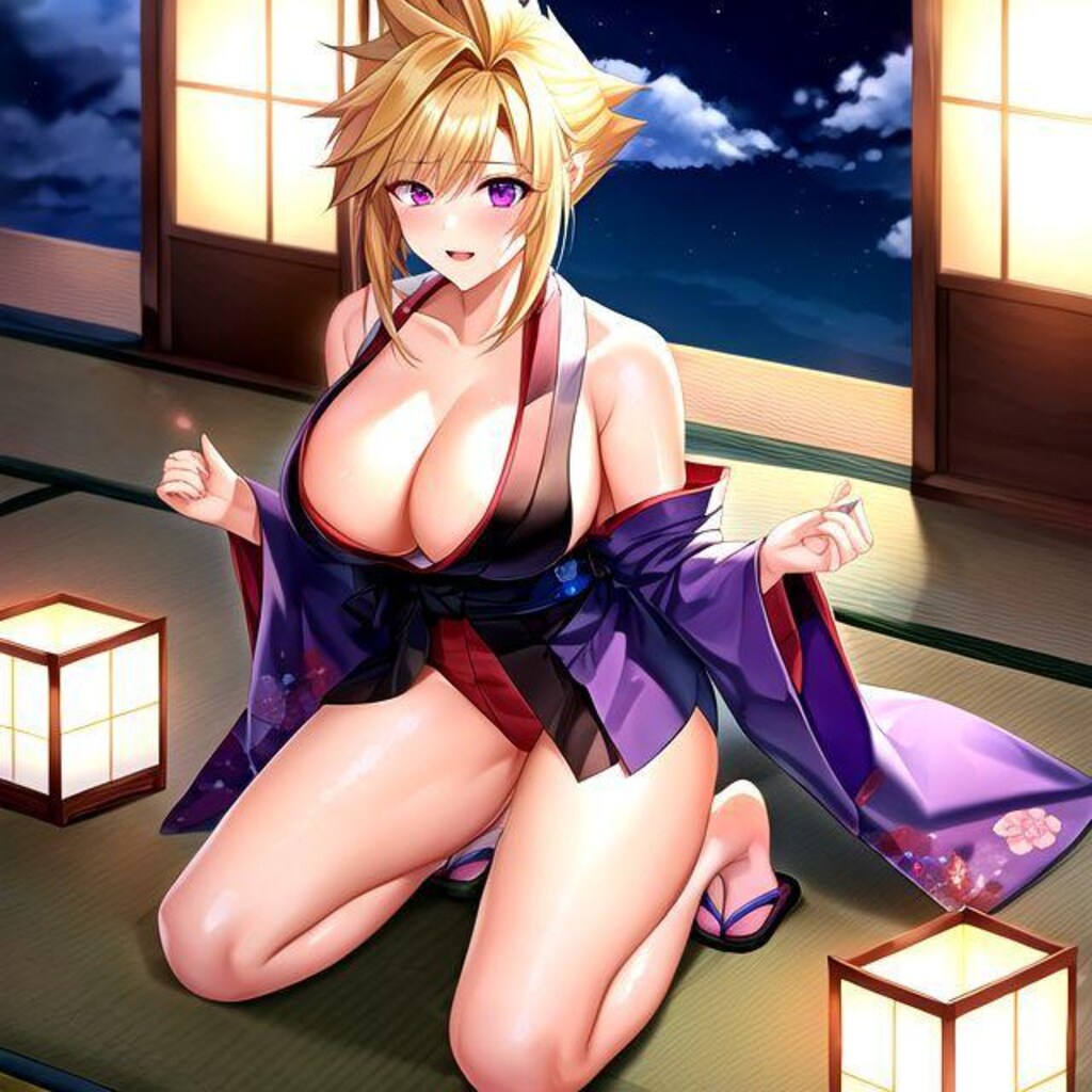 和装のセクシークラちゃんイラスト集
