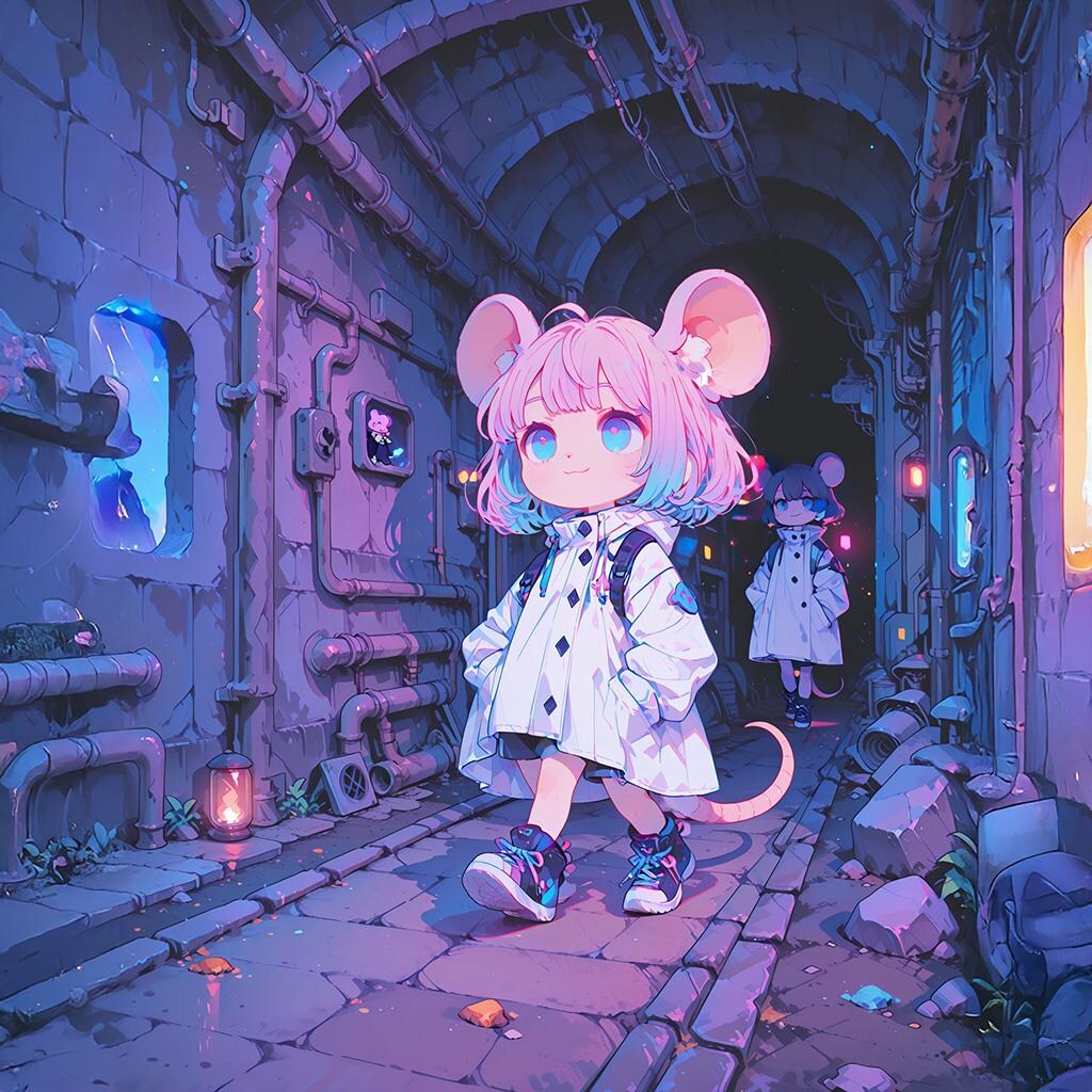 ネズミミたちのトンネルライフa