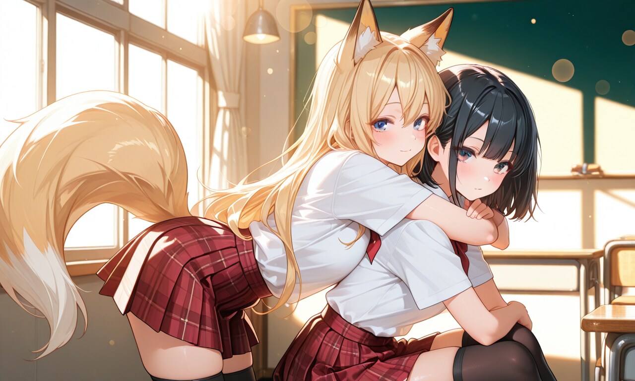 甘えるキツネさん | の人気AIイラスト・グラビア