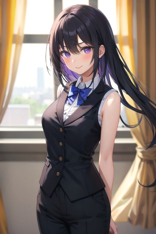 かっこかわいいタキシード美少女