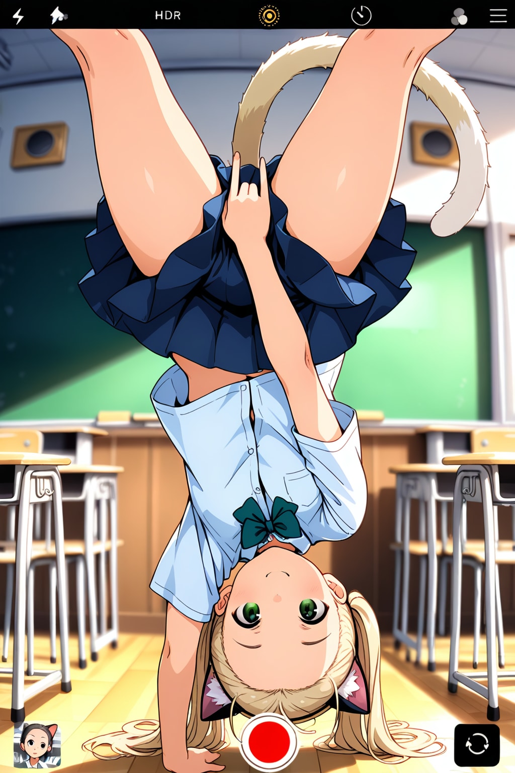 いますっごく流行ってるんだって！どーだっ！（ニアが一緒にやろうって言うから・・・）