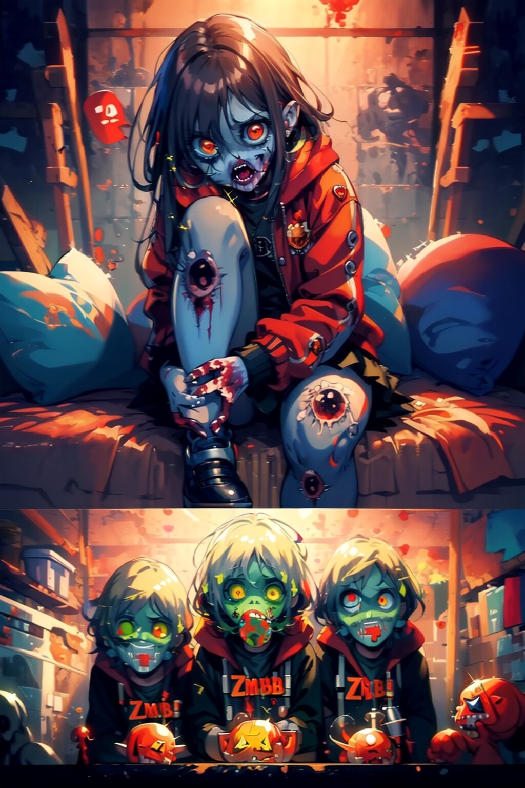 どう足掻いても絶望 | の人気AIイラスト・グラビア