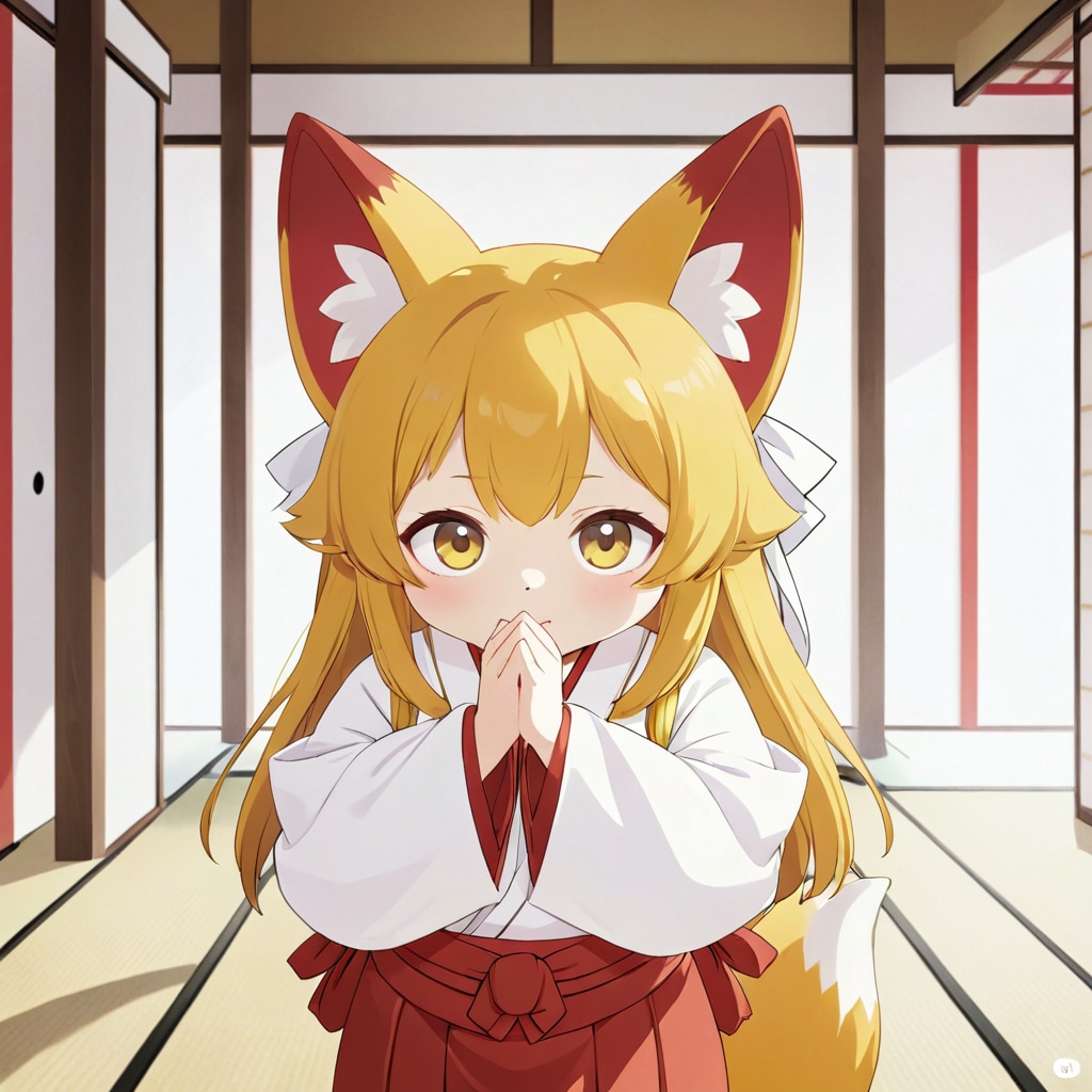 やれやれキツネ娘検証中。