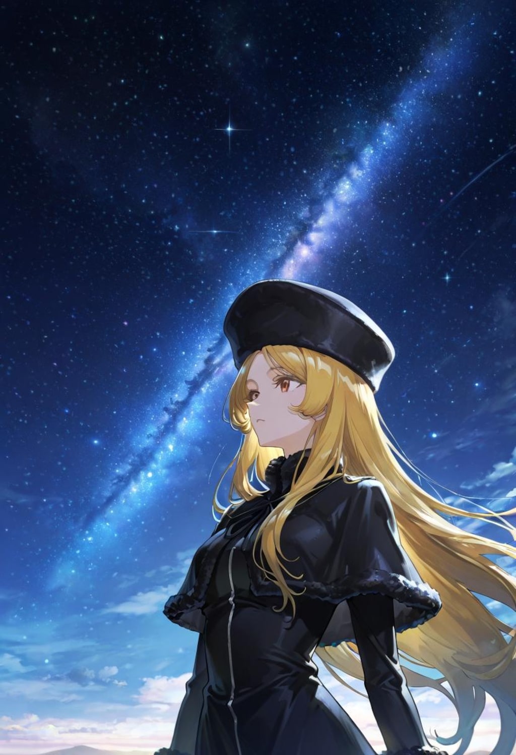 金髪の綺麗な娘（メーテル）