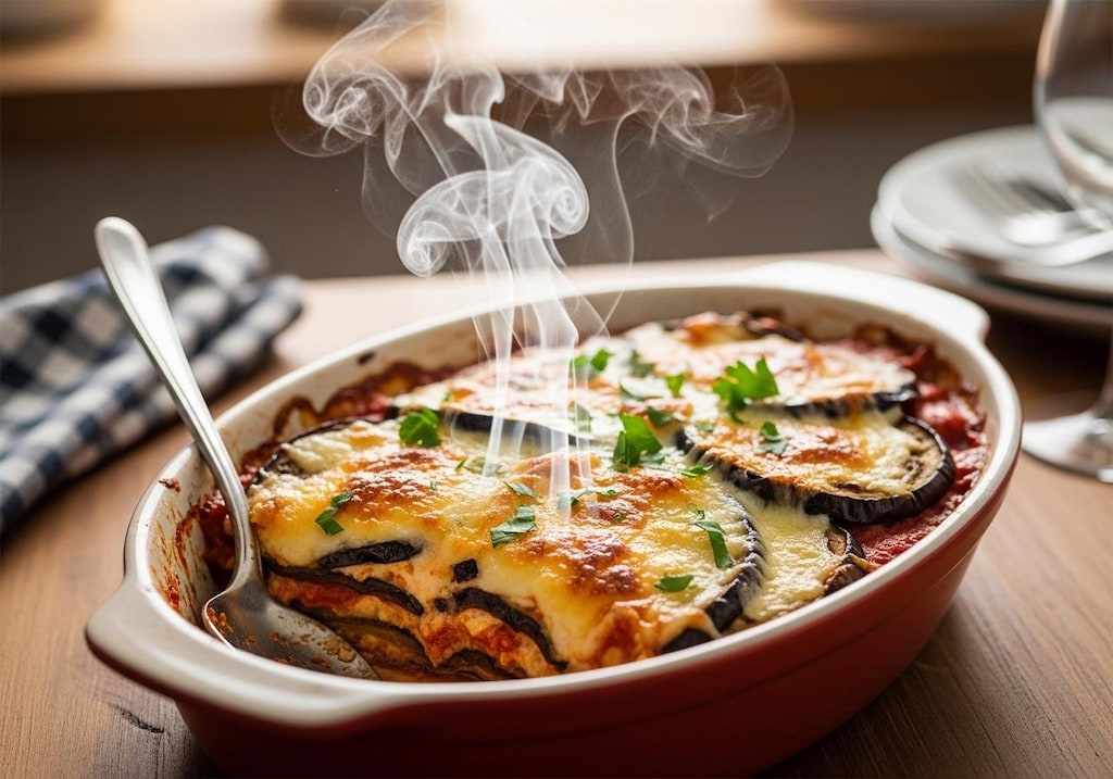 ナスのグラタン