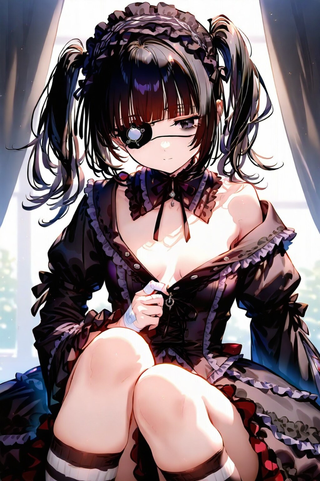 ゴスロリ服の脱ぎ方？