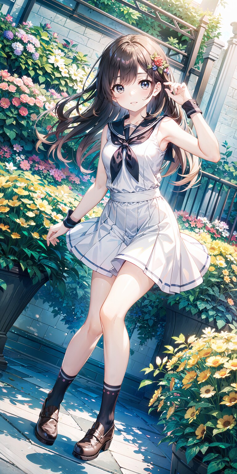 制服少女 145 | の人気AIイラスト・グラビア