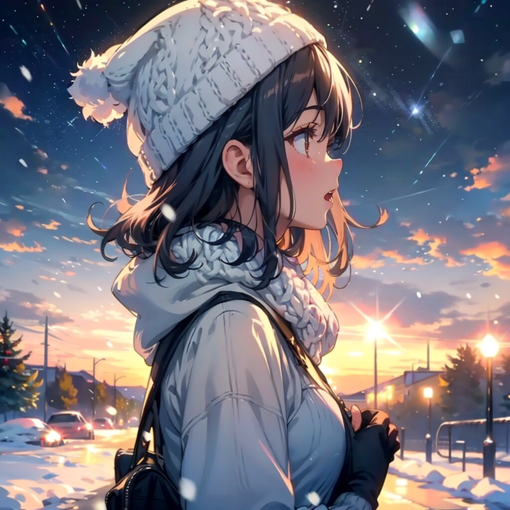 もう雪か☃️