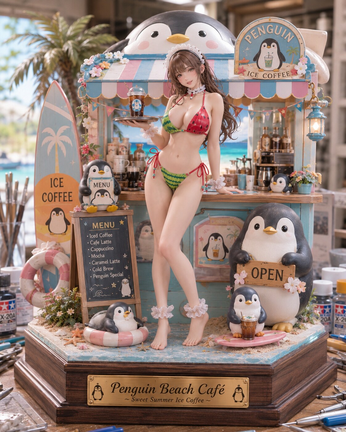 ジオラマPVCフィギュア