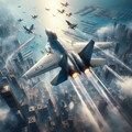 戦闘機ゲームお約束の首都上空決戦！（某マーヴェリックを見て妙なテンションで生成ｗ） 5枚目