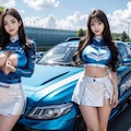 レースクイーン　ファン感謝祭　集合写真4 12枚目