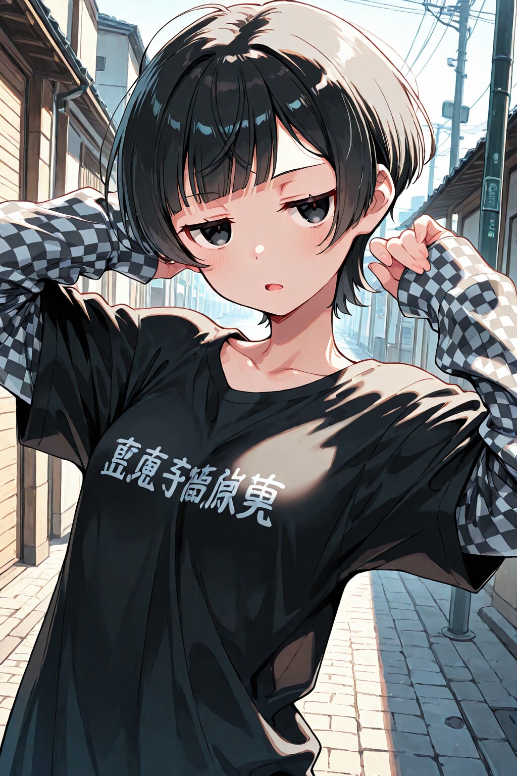 ジト目メグさん67