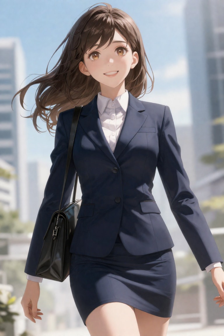 暑くなりそう　今日は出張だよ～