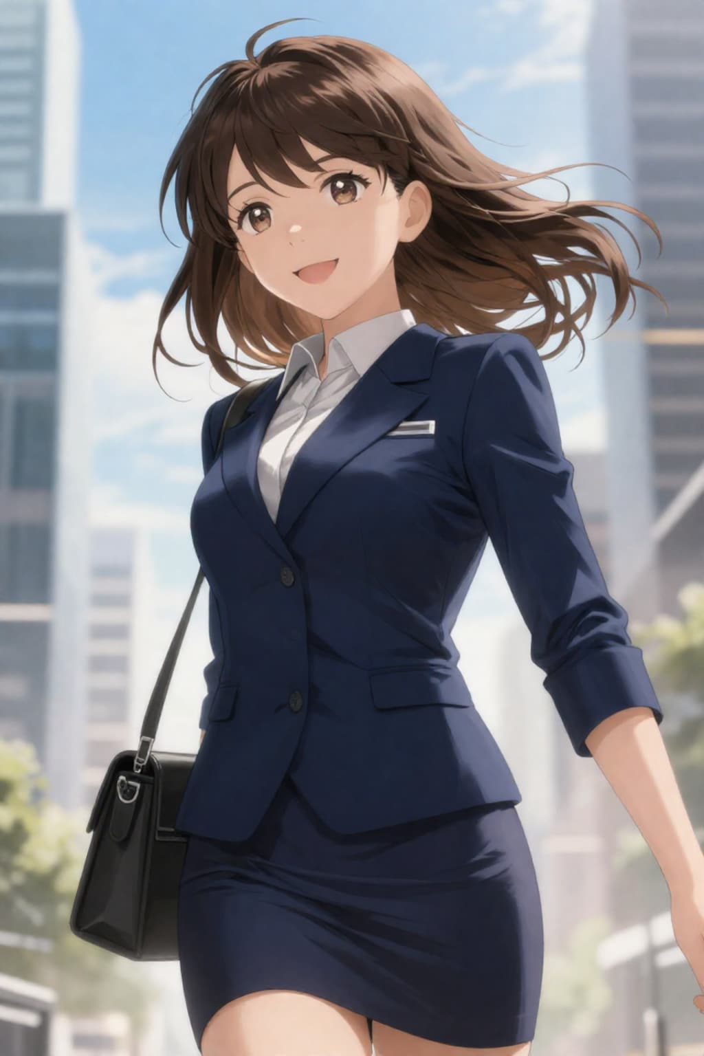 暑くなりそう　今日は出張だよ～