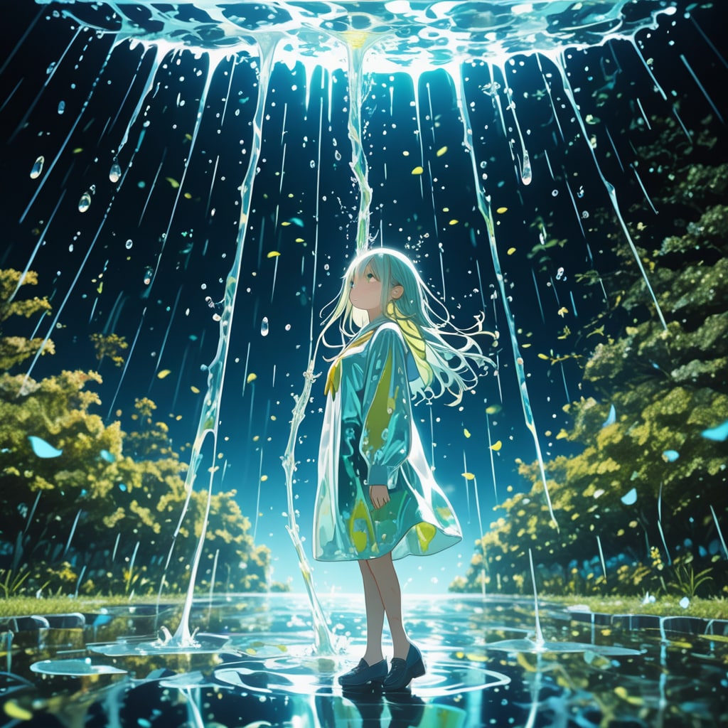 不思議な雨