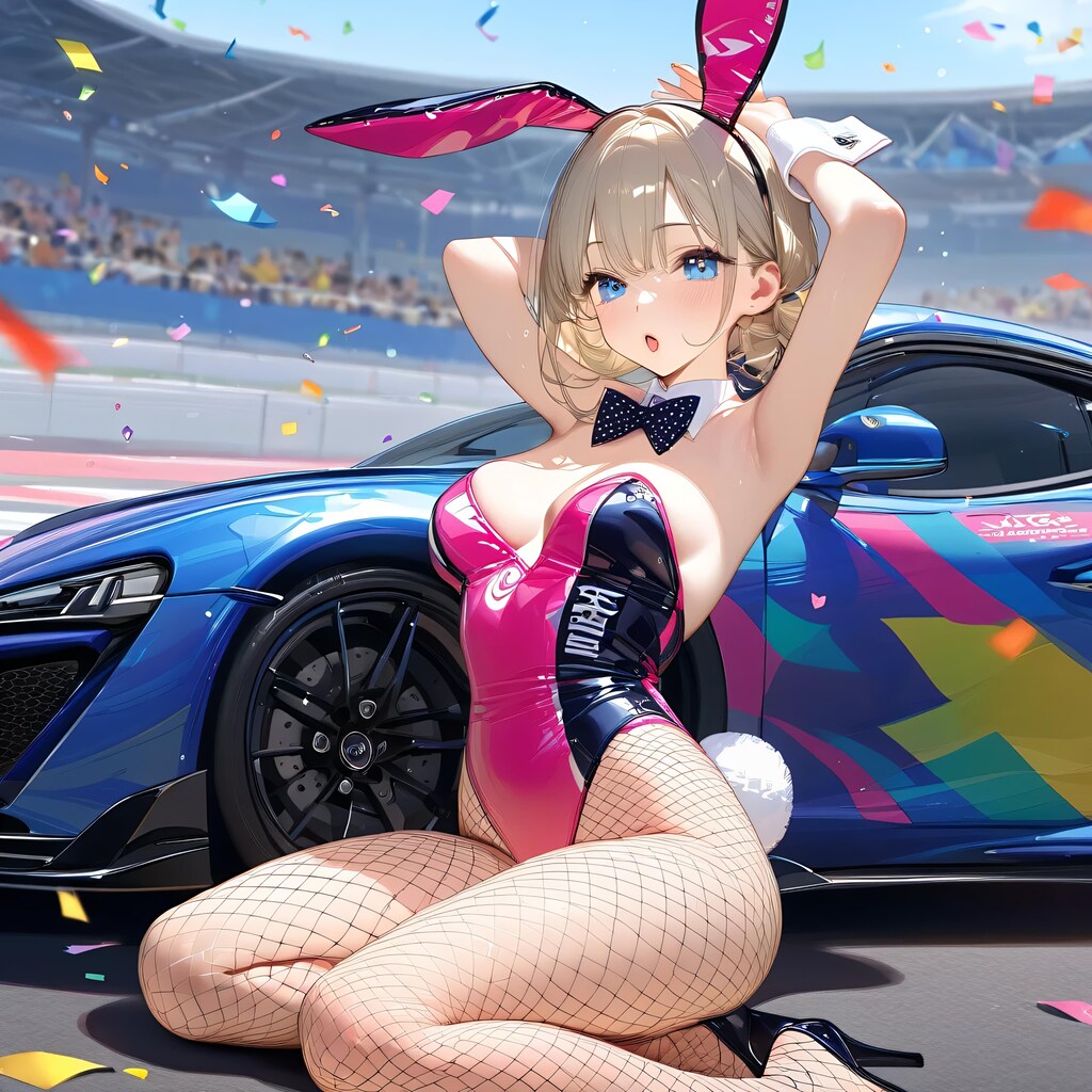 バニー風レースクイーン・リメイク