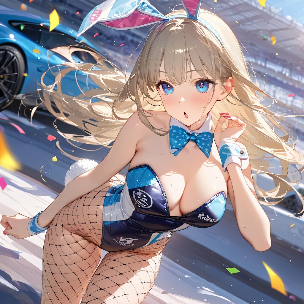 バニー風レースクイーン・リメイク