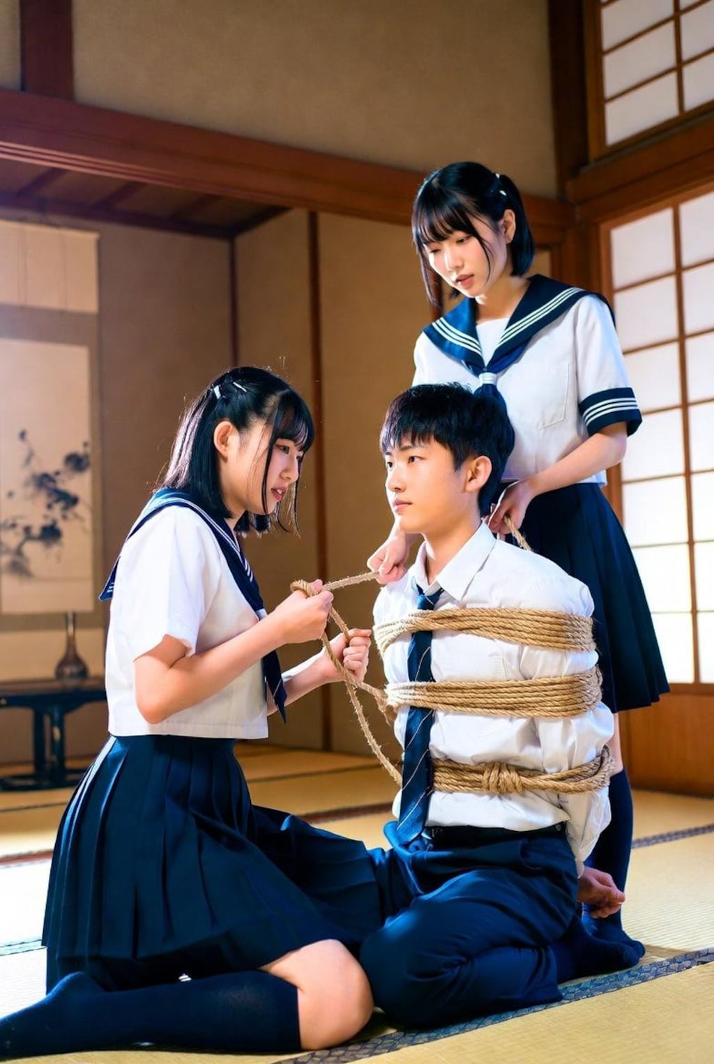 生徒会執行部 ～緊縛執行～