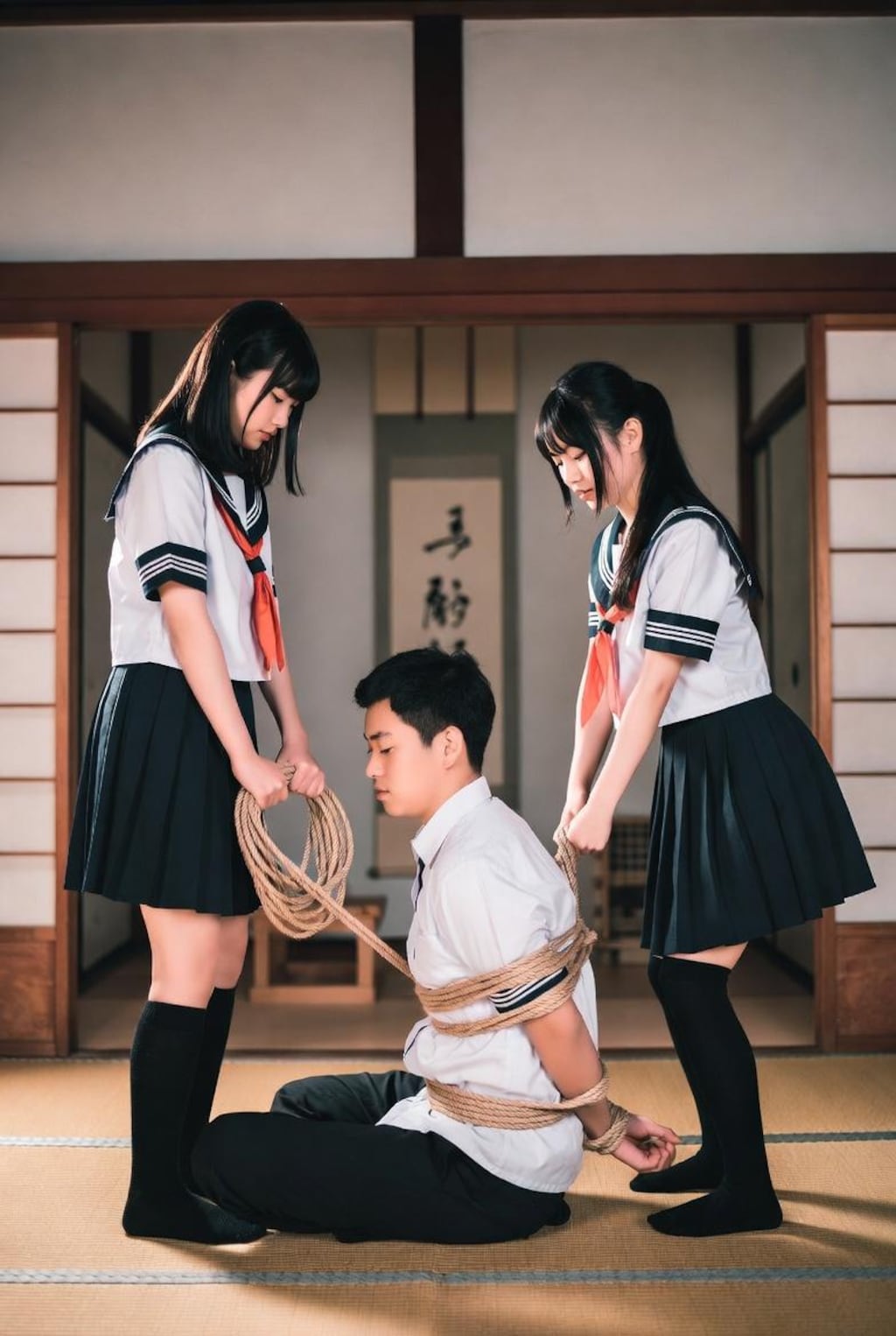 生徒会執行部 ～緊縛執行～