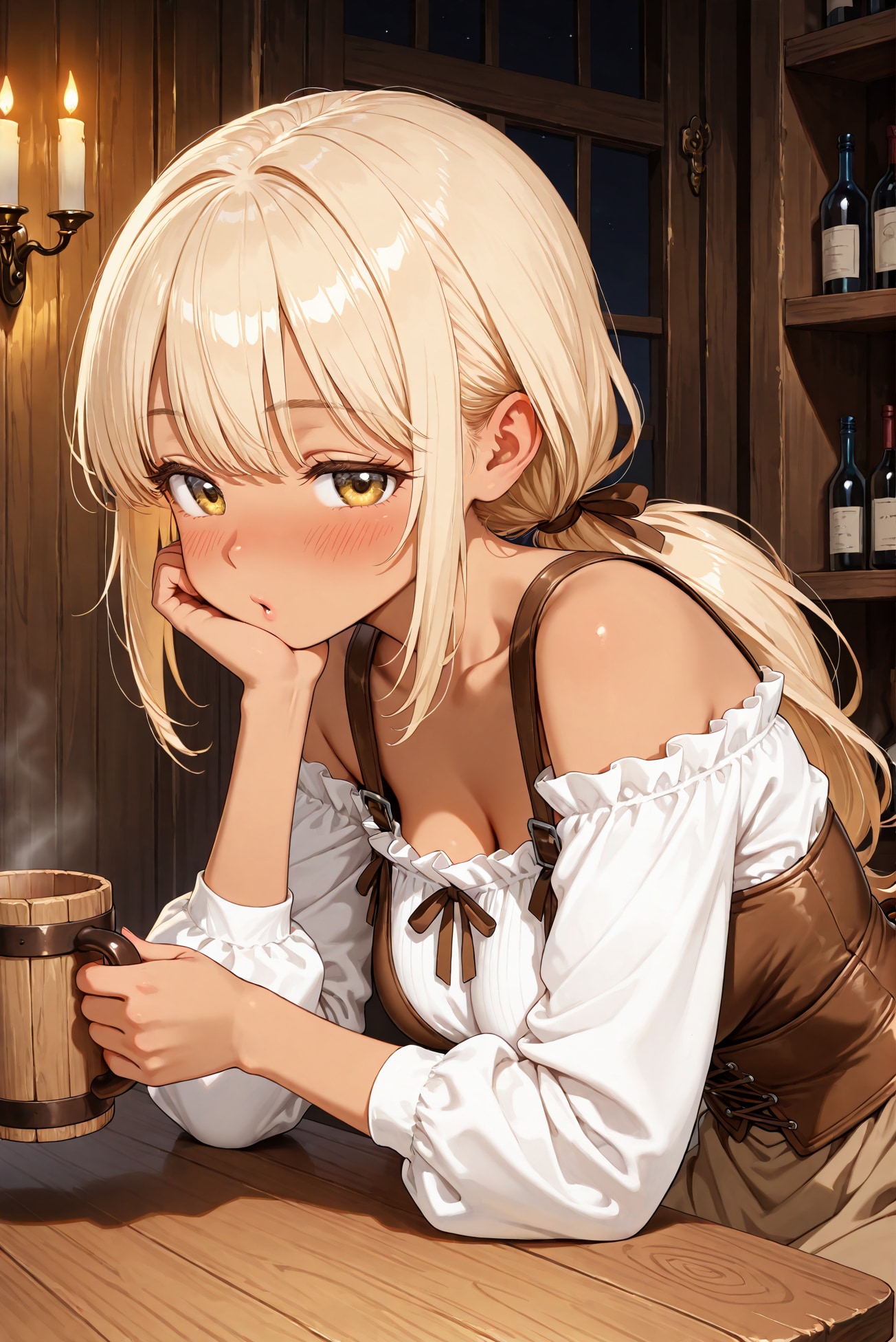 看板娘ティナ Day3 | の人気AIイラスト・グラビア