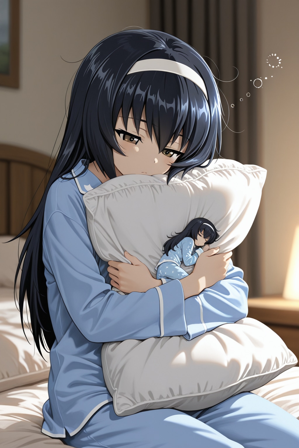 まだ寝足りない冷泉麻子💤❤️ | の人気AIイラスト・グラビア