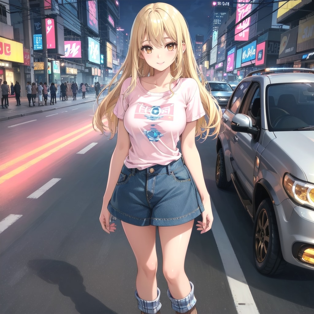 アメカジを着たギャル