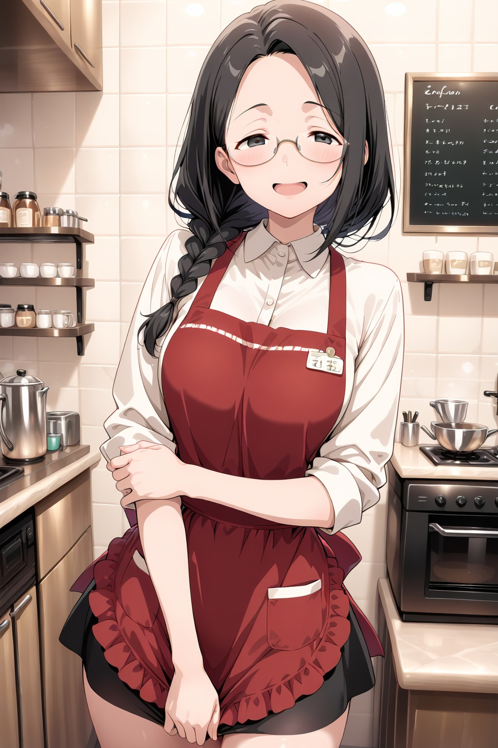 cafe | の人気AIイラスト・グラビア