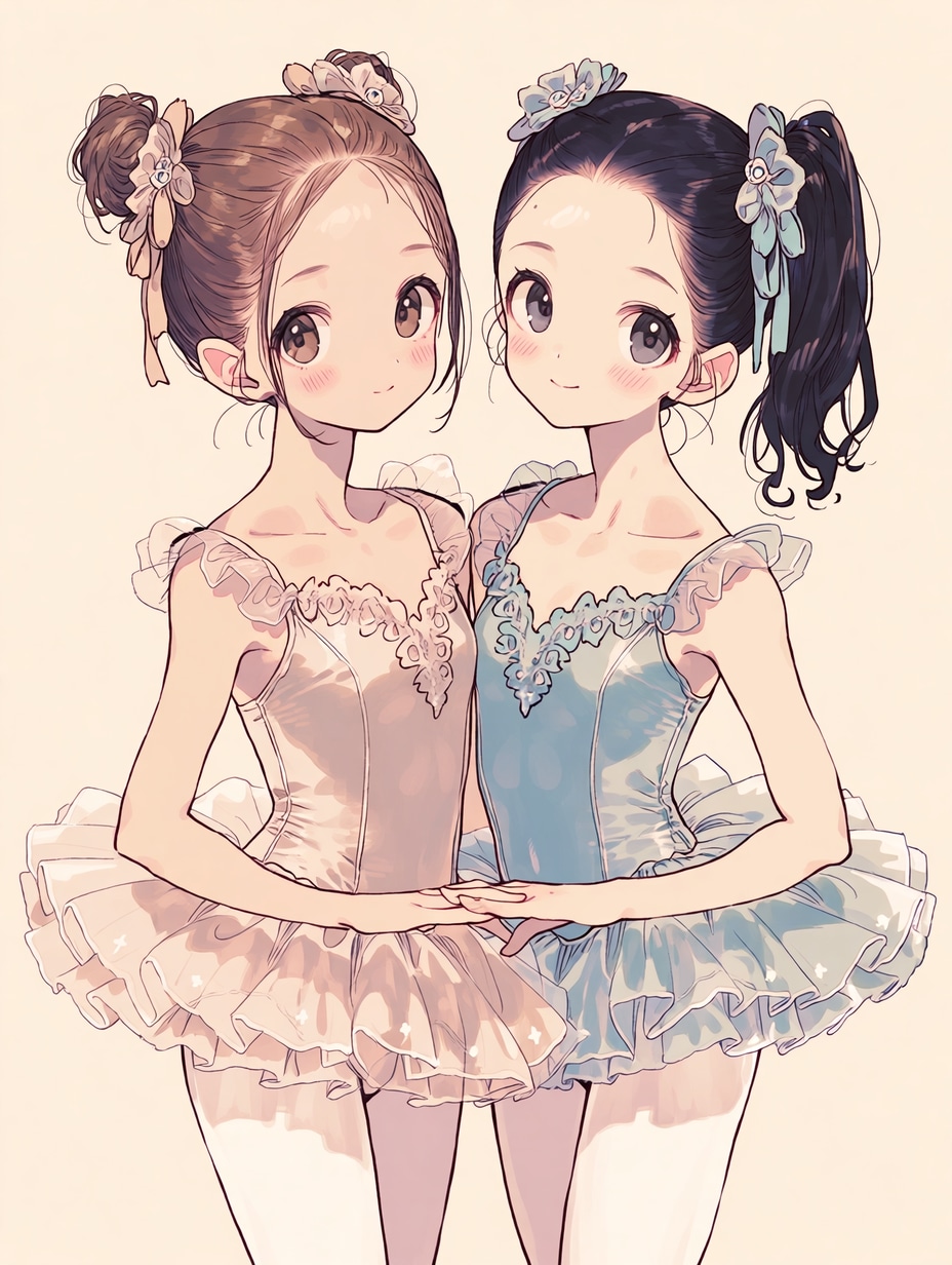 レオタード少女285 | の人気AIイラスト・グラビア