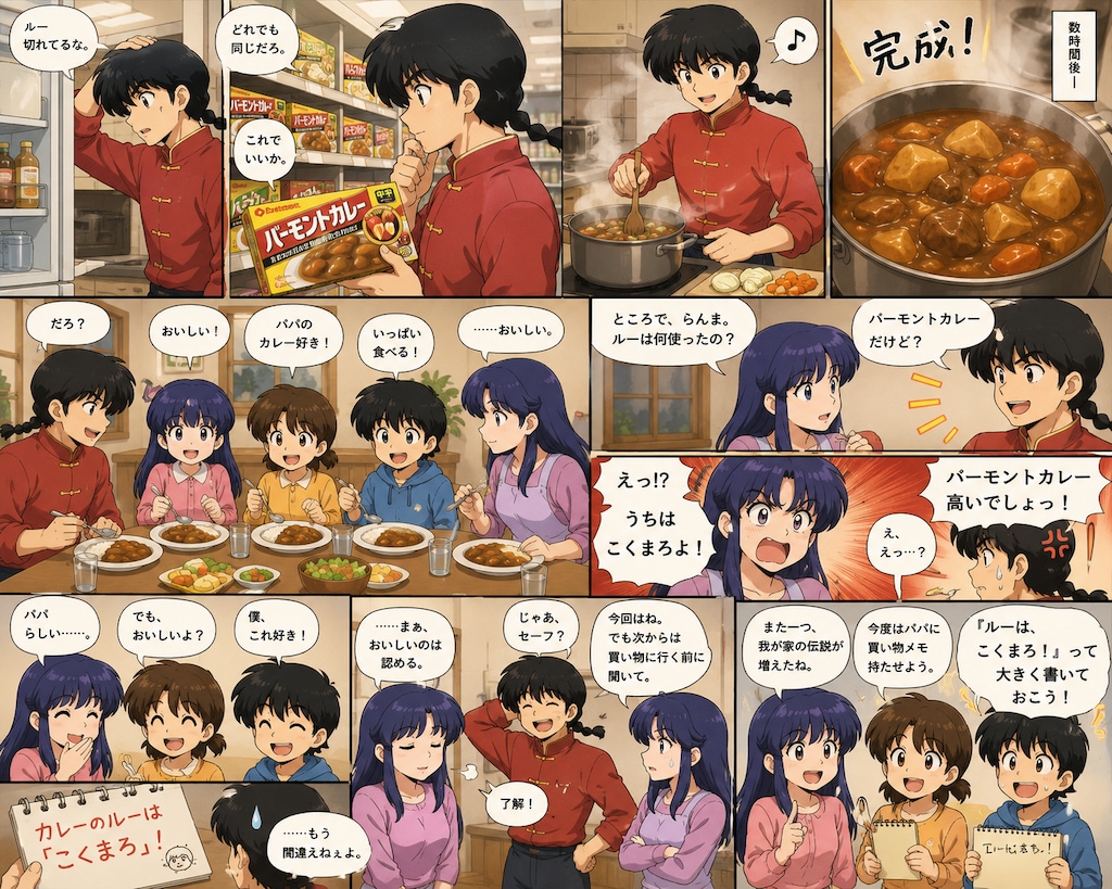 火野家の食卓