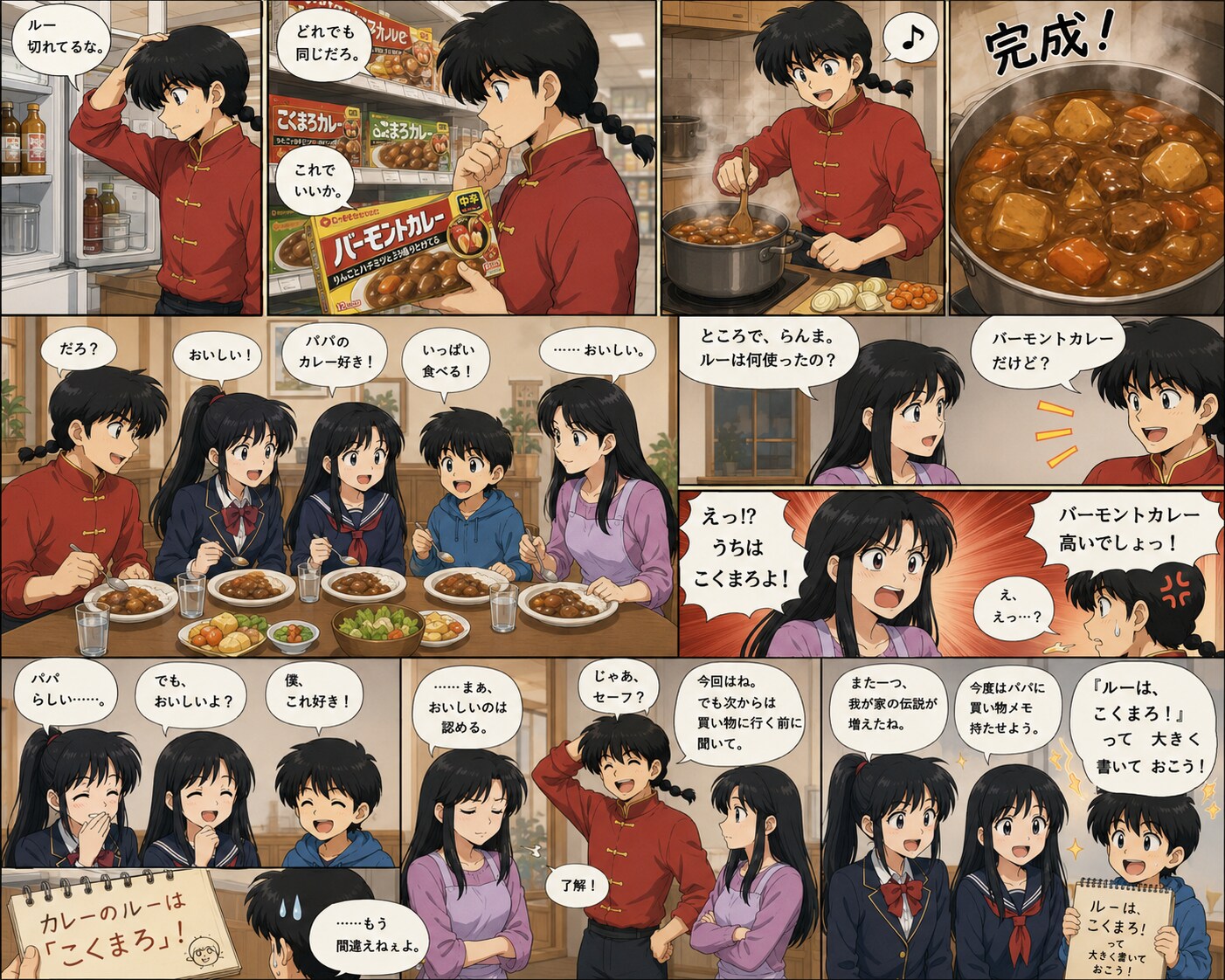 火野家の食卓