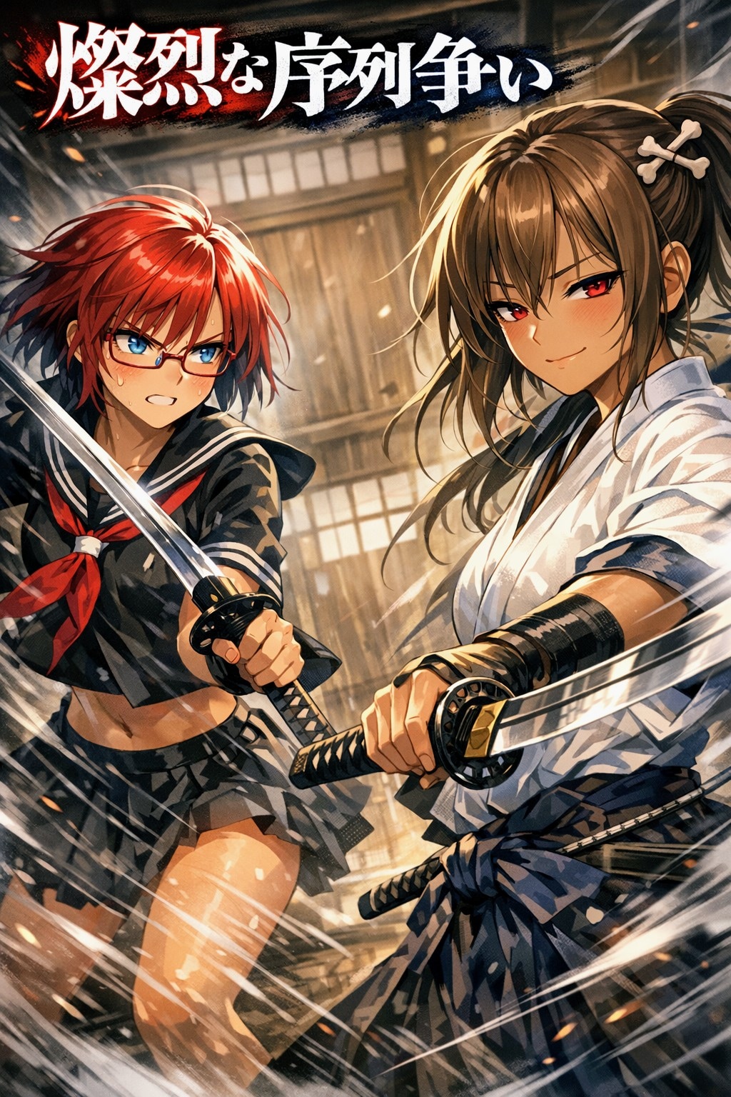 熾烈な序列争い💥