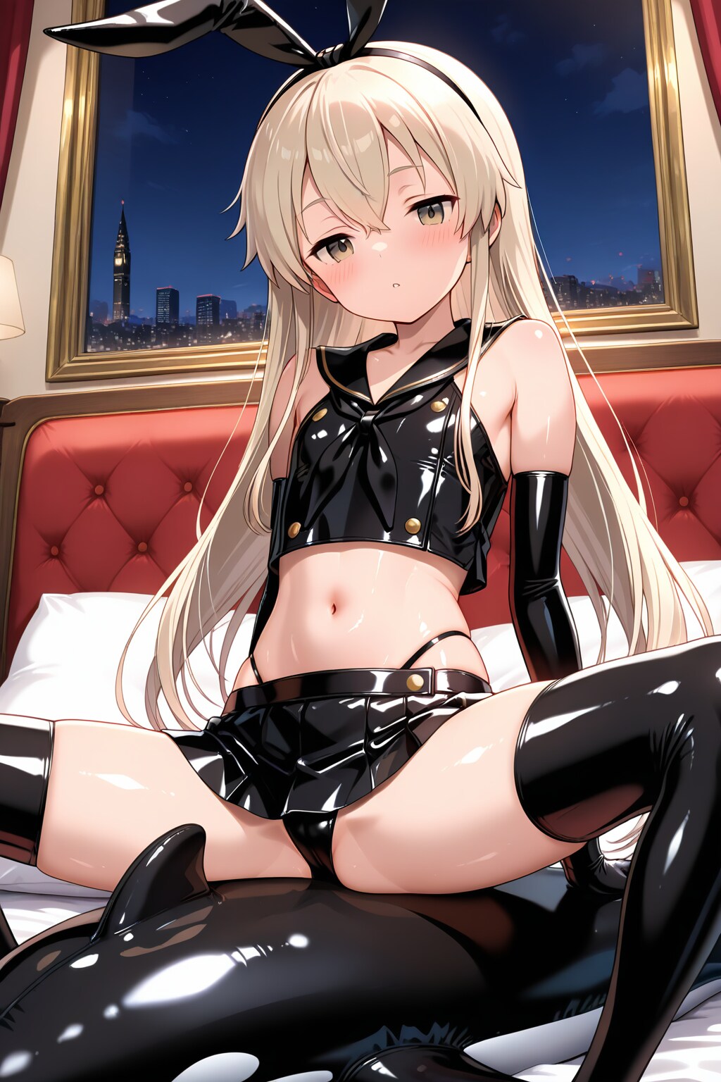 シャチフロートをぺちゃんこにするぜかましちゃん